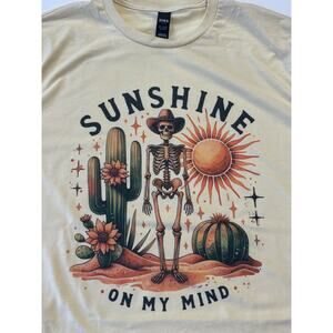 Sunshine on My Mind Cream Unisex Graphic Tee